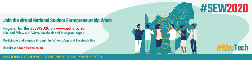 Participating academics and members comment at the panel discussion around Entrepreneurship for the Common Good during Students Entrepreneurship Week 2020 (#SEW2020).
